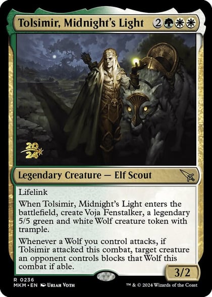 Tolsimir, Midnight's Light, Prerelease Cards 236