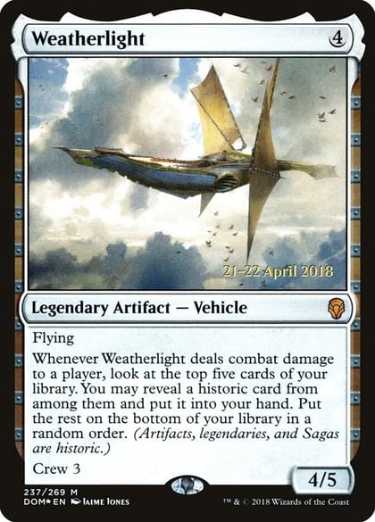 Weatherlight, Prerelease Cards 237