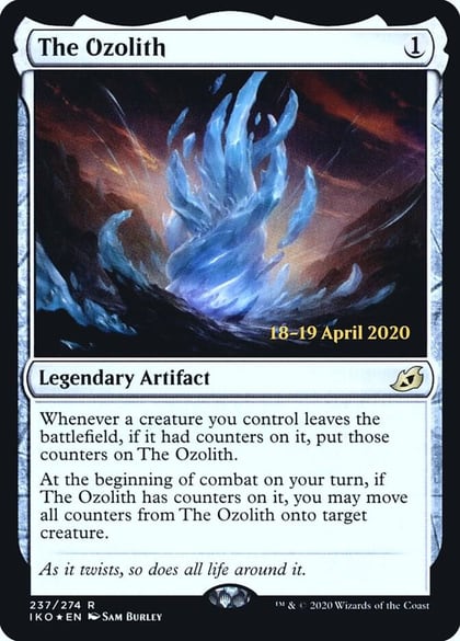 The Ozolith, Prerelease Cards 237