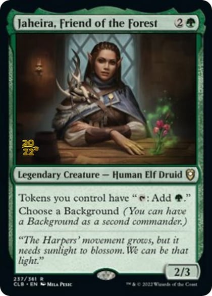 Jaheira, Friend of the Forest, Prerelease Cards 237