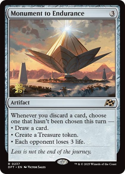 Monument to Endurance, Prerelease Cards 237