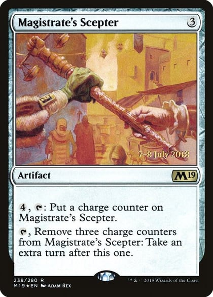 Magistrate's Scepter, Prerelease Cards 238