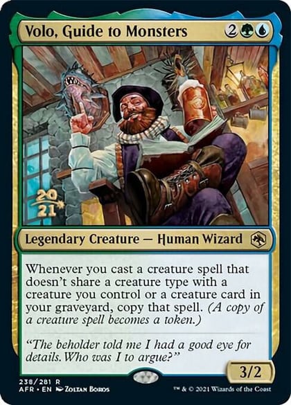 Volo, Guide to Monsters, Prerelease Cards 238