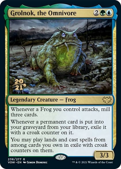 Grolnok, the Omnivore, Prerelease Cards 238