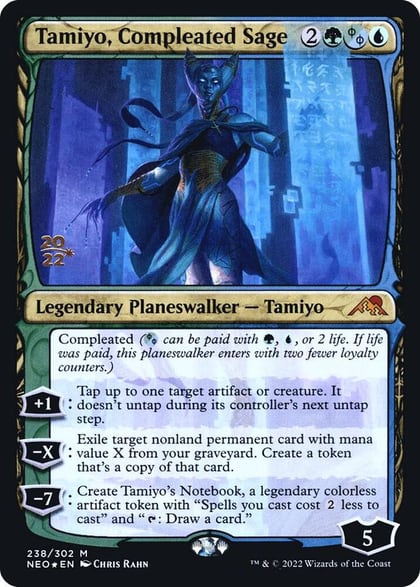 Tamiyo, Compleated Sage, Prerelease Cards 238