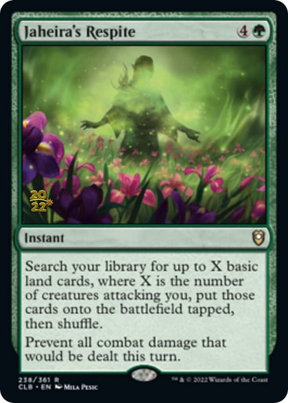 Jaheira's Respite, Prerelease Cards 238