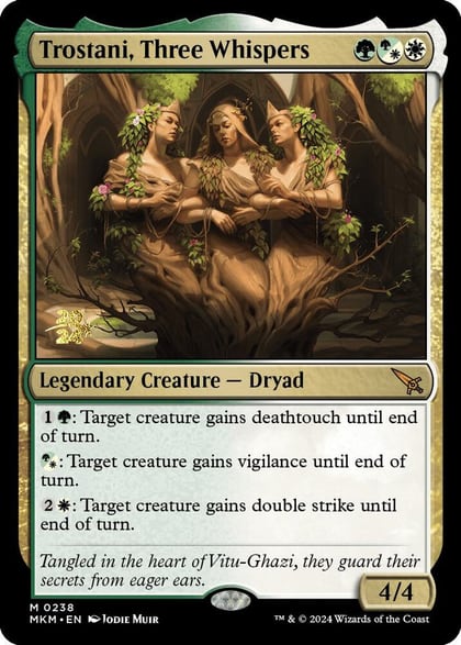 Trostani, Three Whispers, Prerelease Cards 238
