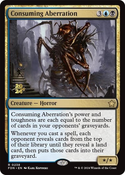 Consuming Aberration (FDN), Prerelease Cards 238