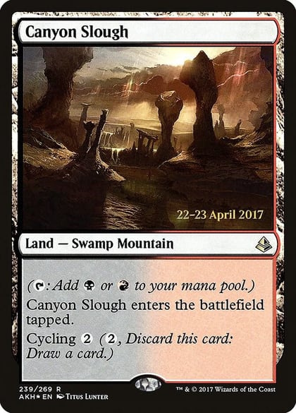 Canyon Slough, Prerelease Cards 239