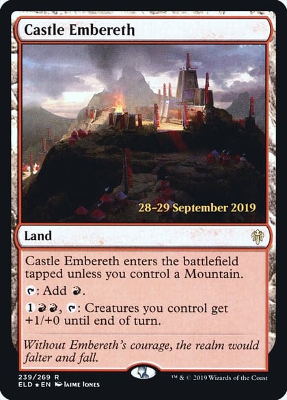 Castle Embereth, Prerelease Cards 239