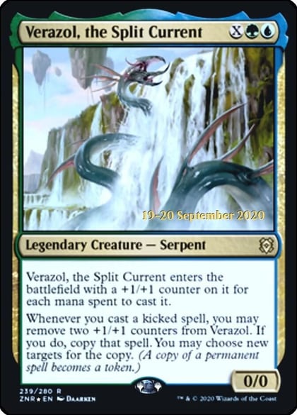 Verazol, the Split Current, Prerelease Cards 239
