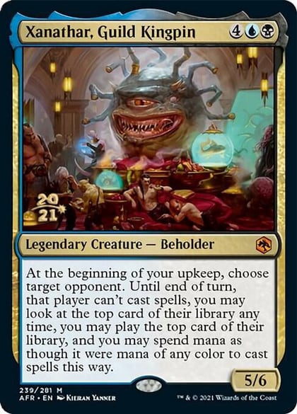 Xanathar, Guild Kingpin, Prerelease Cards 239