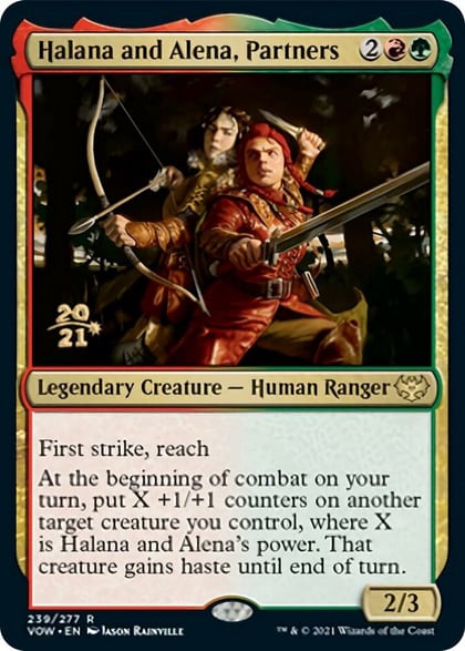 Halana and Alena, Partners, Prerelease Cards 239