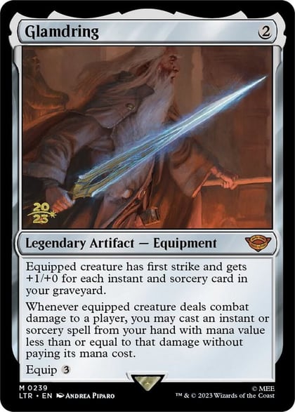 Glamdring, Prerelease Cards 239
