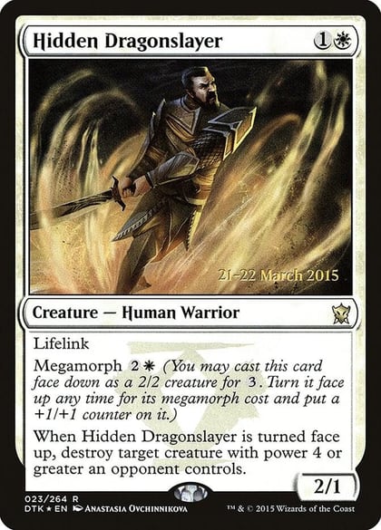 Hidden Dragonslayer, Prerelease Cards 23