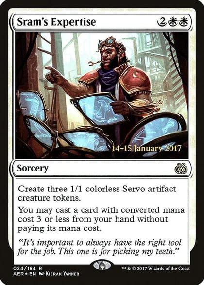 Sram's Expertise, Prerelease Cards 24