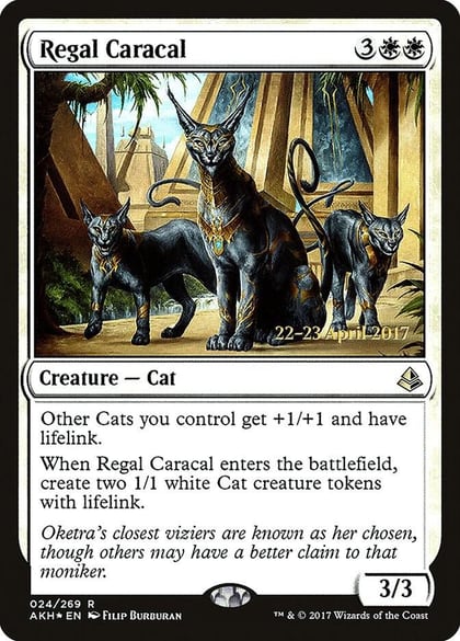 Regal Caracal, Prerelease Cards 24