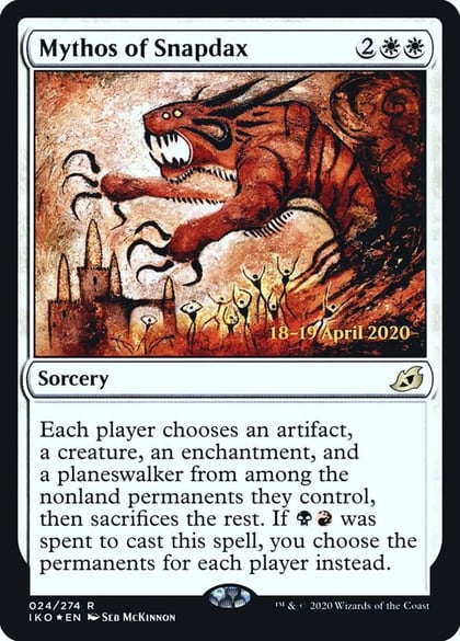 Mythos of Snapdax, Prerelease Cards 24