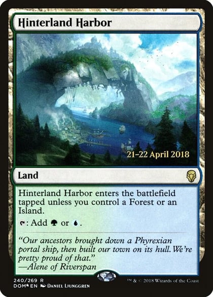 Hinterland Harbor, Prerelease Cards 240