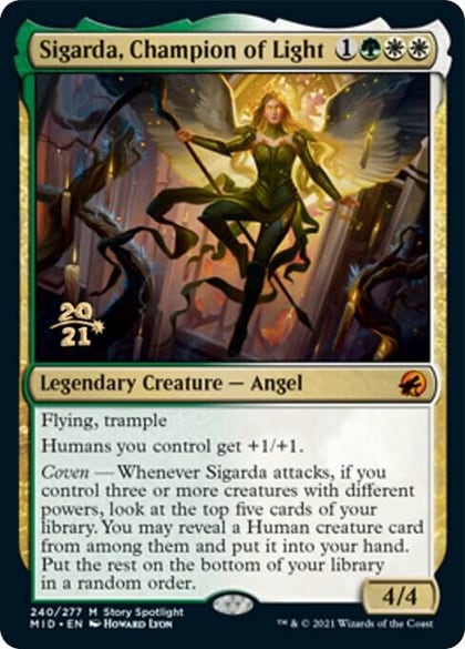 Sigarda, Champion of Light, Prerelease Cards 240