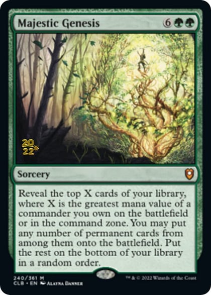 Majestic Genesis, Prerelease Cards 240