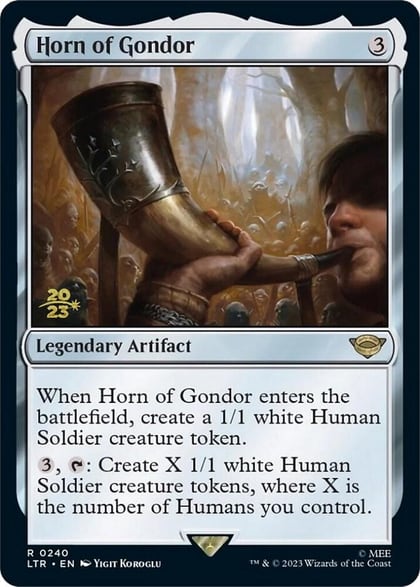Horn of Gondor, Prerelease Cards 240
