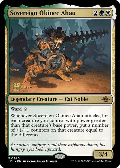 Sovereign Okinec Ahau, Prerelease Cards 240