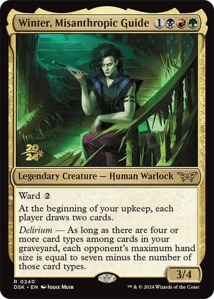 Winter, Misanthropic Guide, Prerelease Cards 240