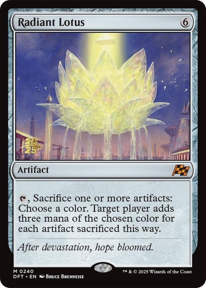 Radiant Lotus, Prerelease Cards 240