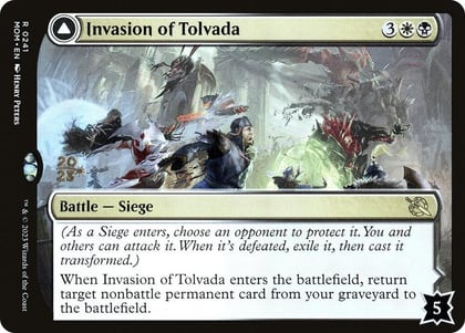 Invasion of Tolvada, Prerelease Cards 241