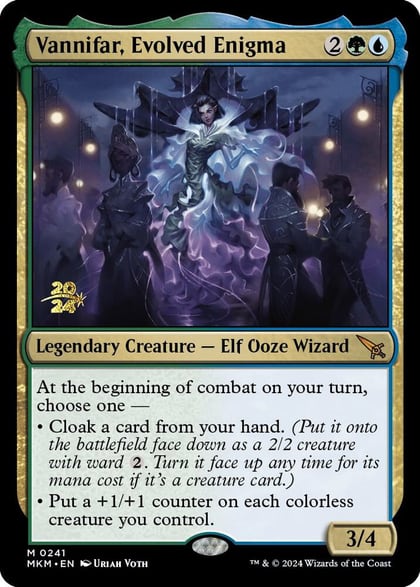 Vannifar, Evolved Enigma, Prerelease Cards 241