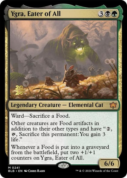 Ygra, Eater of All, Prerelease Cards 241