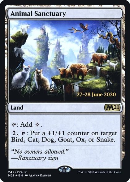 Animal Sanctuary, Prerelease Cards 242