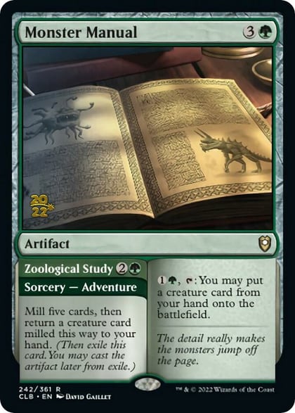 Monster Manual, Prerelease Cards 242