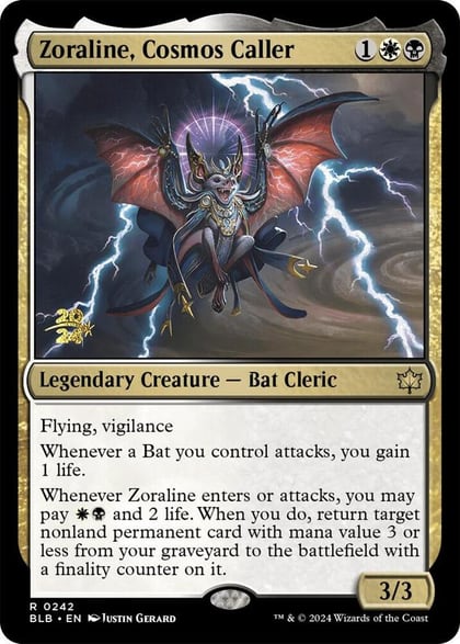Zoraline, Cosmos Caller, Prerelease Cards 242