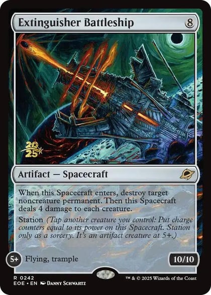 Extinguisher Battleship, Prerelease Cards 242
