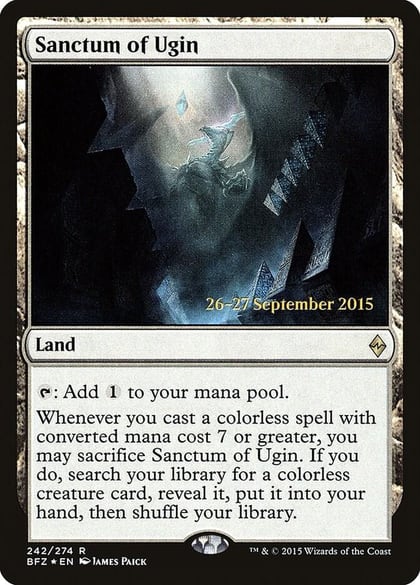 Sanctum of Ugin, Prerelease Cards 242