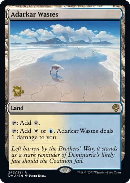 Adarkar Wastes, Prerelease Cards 243