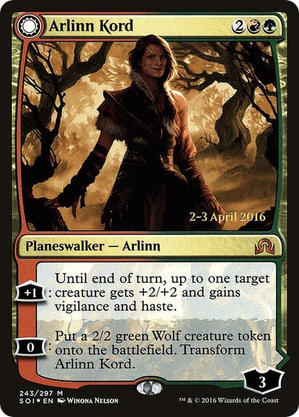 Arlinn Kord, Prerelease Cards 243