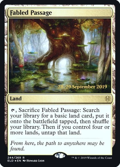 Fabled Passage (ELD), Prerelease Cards 244