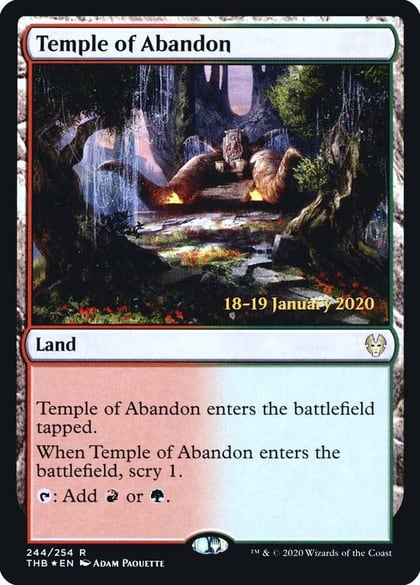 Temple of Abandon, Prerelease Cards 244