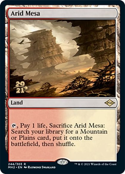Arid Mesa, Prerelease Cards 244