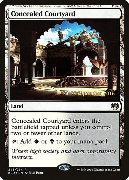 Concealed Courtyard (KLD), Prerelease Cards 245