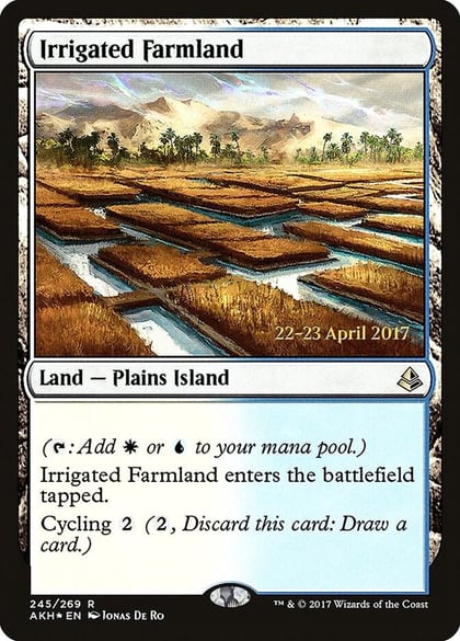 Irrigated Farmland, Prerelease Cards 245