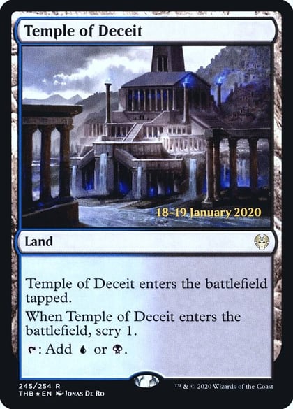 Temple of Deceit, Prerelease Cards 245