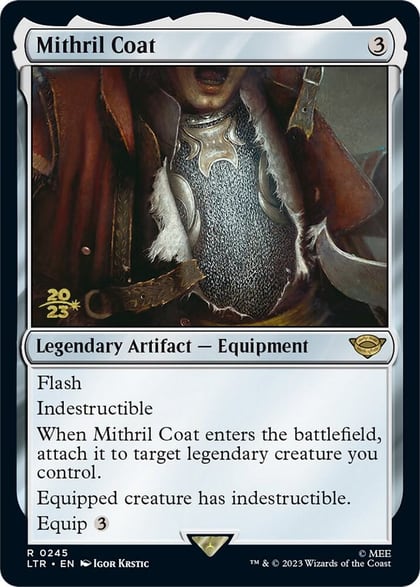 Mithril Coat, Prerelease Cards 245