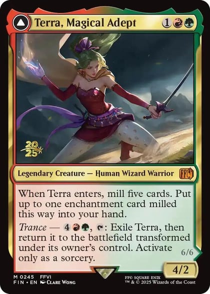 Terra, Magical Adept, Prerelease Cards 245