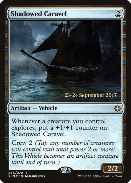 Shadowed Caravel, Prerelease Cards 246