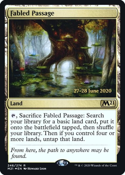 Fabled Passage (M21), Prerelease Cards 246