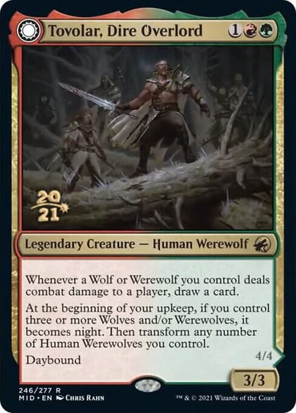 Tovolar, Dire Overlord, Prerelease Cards 246